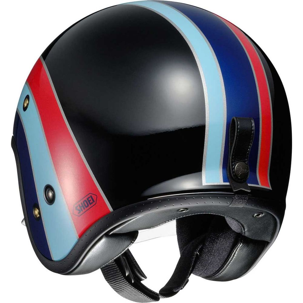 Shoei J.O Nostalgia TC-10 Black / Blue / Red
