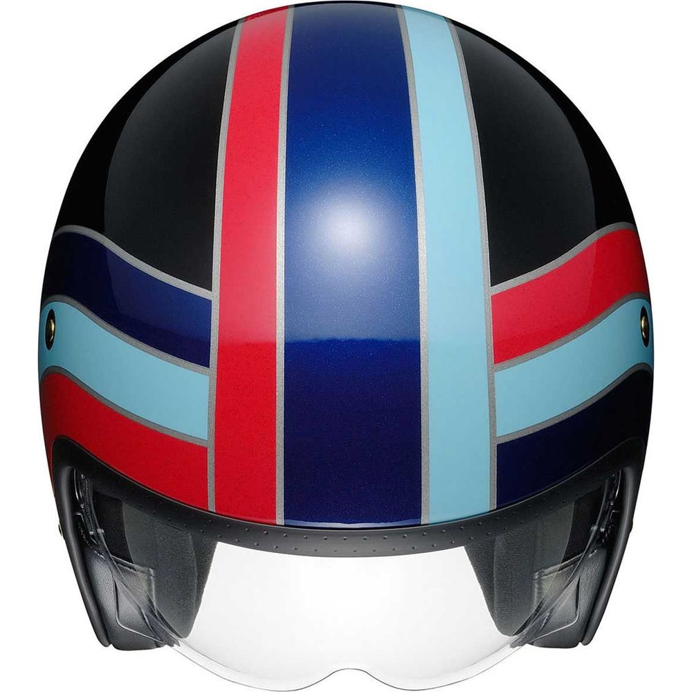Shoei J.O Nostalgia TC-10 Black / Blue / Red