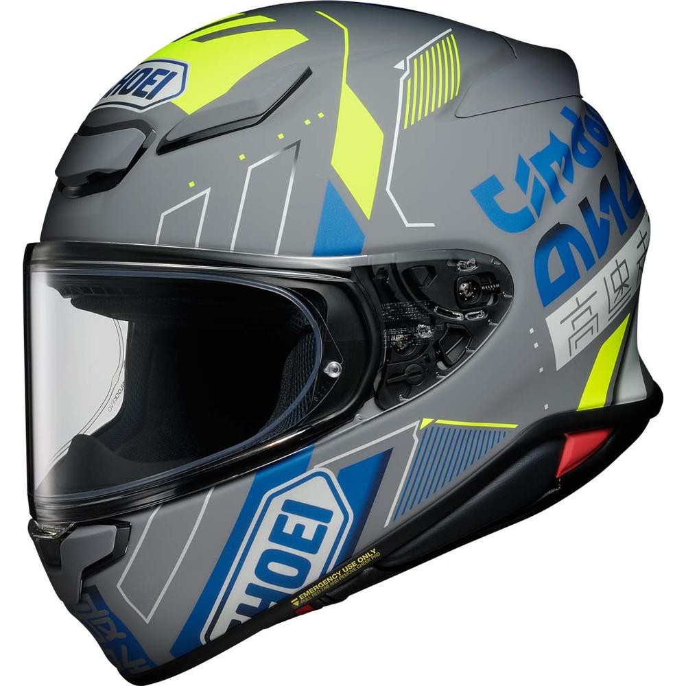 Shoei NXR2 Accolade TC10 Full Face Helmet Grey - FREE UK Shipping, FREE 365 Day Returns | Moto Central