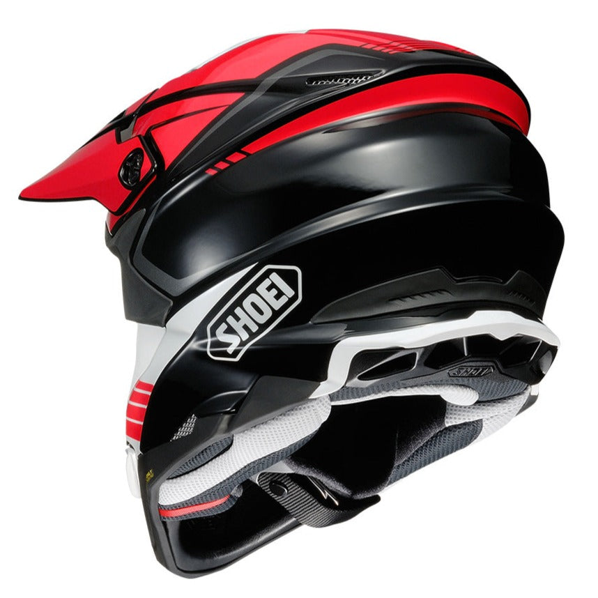 Shoei VFX-WR 06 Jammer TC1 Off-Road Helmet Red - FREE UK Shipping, FREE 365 Day Returns | Moto Central