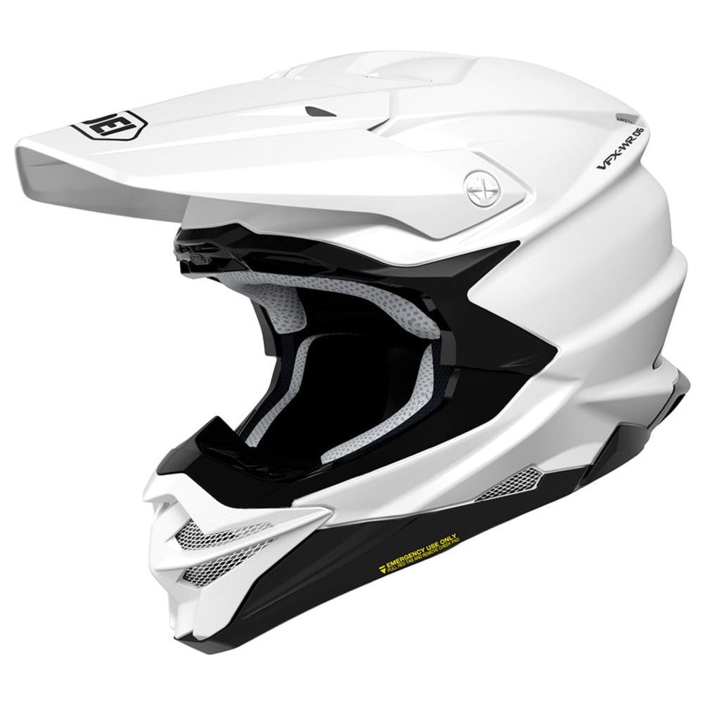 Shoei VFX-WR 06 Plain Off-Road White