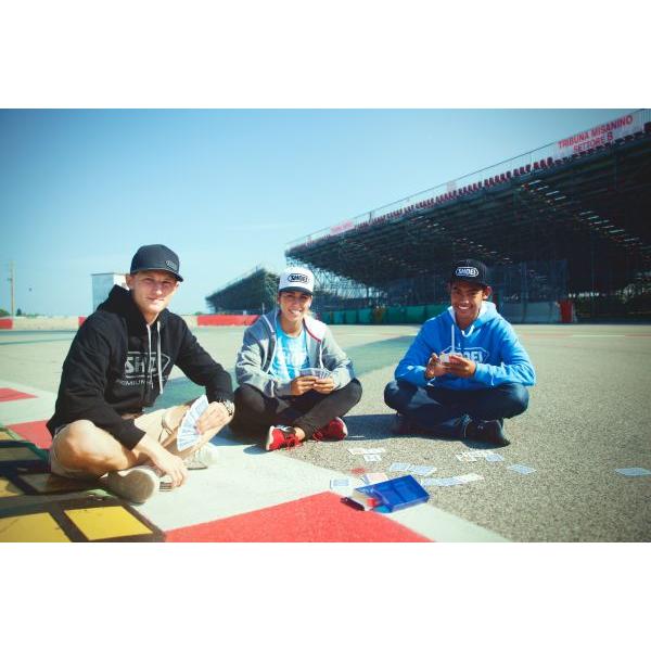 Shoei Vintage 2 Zipped Hoodie Black