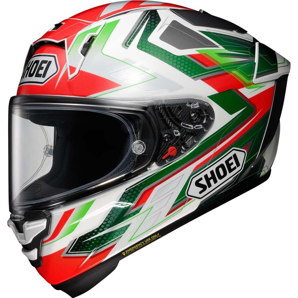 Shoei X-SPR Pro Escalate TC4 Full Face Helmet Green - FREE UK Shipping, FREE 365 Day Returns | Moto Central