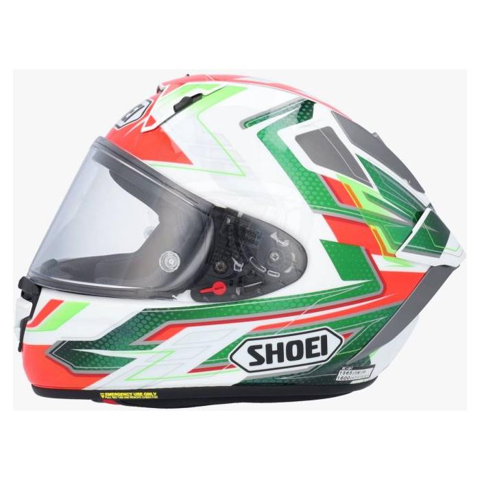 Shoei X-SPR Pro Escalate TC4 Full Face Helmet Green - FREE UK Shipping, FREE 365 Day Returns | Moto Central