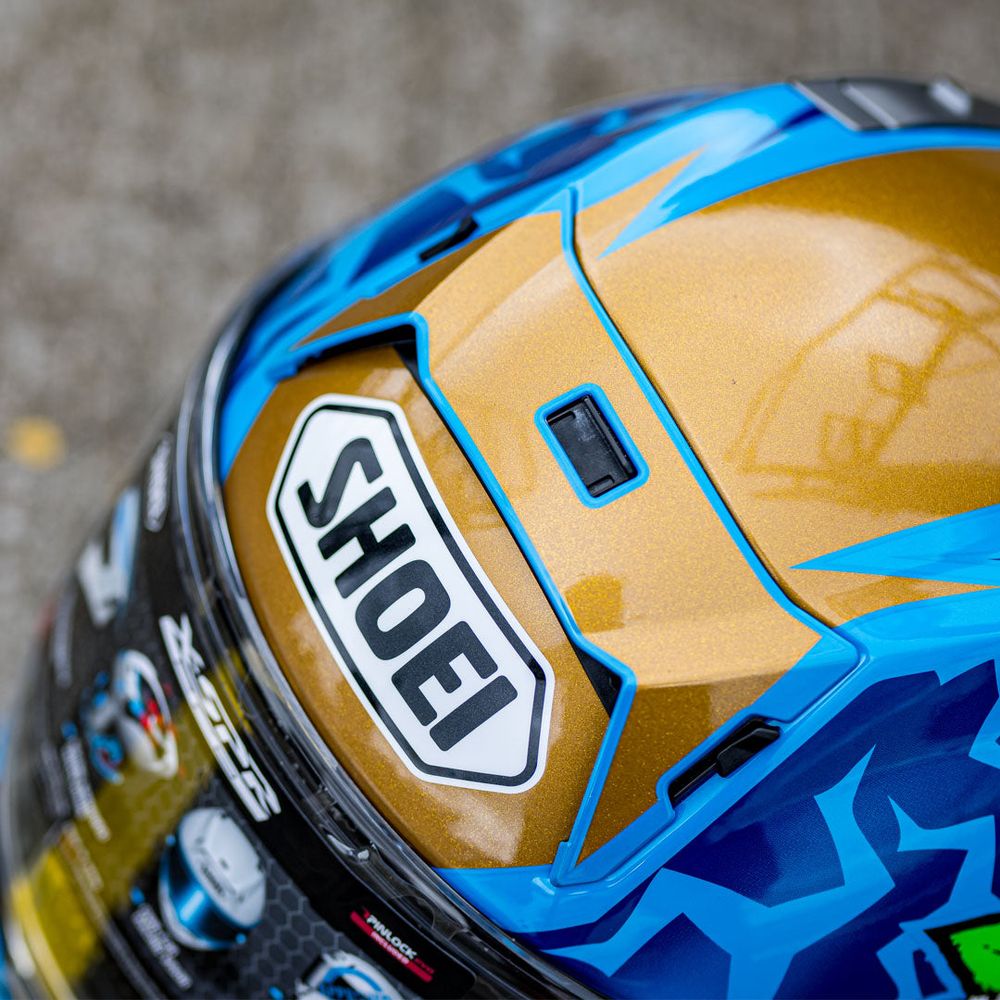 Shoei X-SPR Pro Harrison TC2 Blue