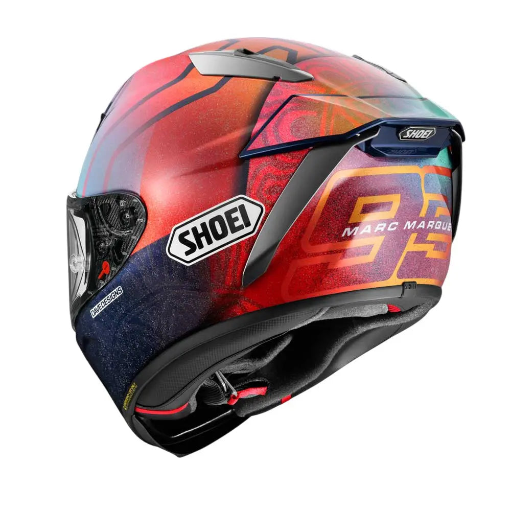 Shoei X-SPR Pro Marquez Holi TC1 Red FREE UK Delivery, FREE 365 Day Returns | Moto Central