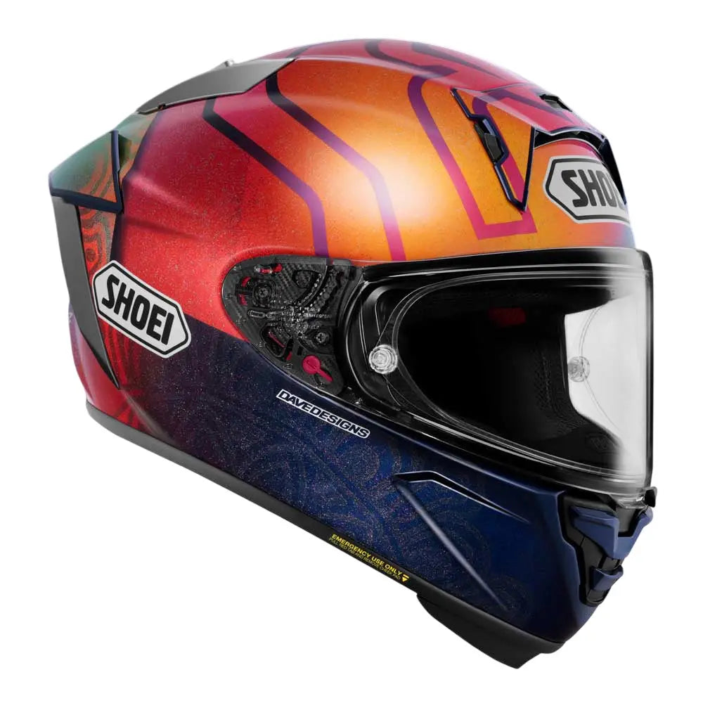 Shoei X-SPR Pro Marquez Holi TC1 Red FREE UK Delivery, FREE 365 Day Returns | Moto Central
