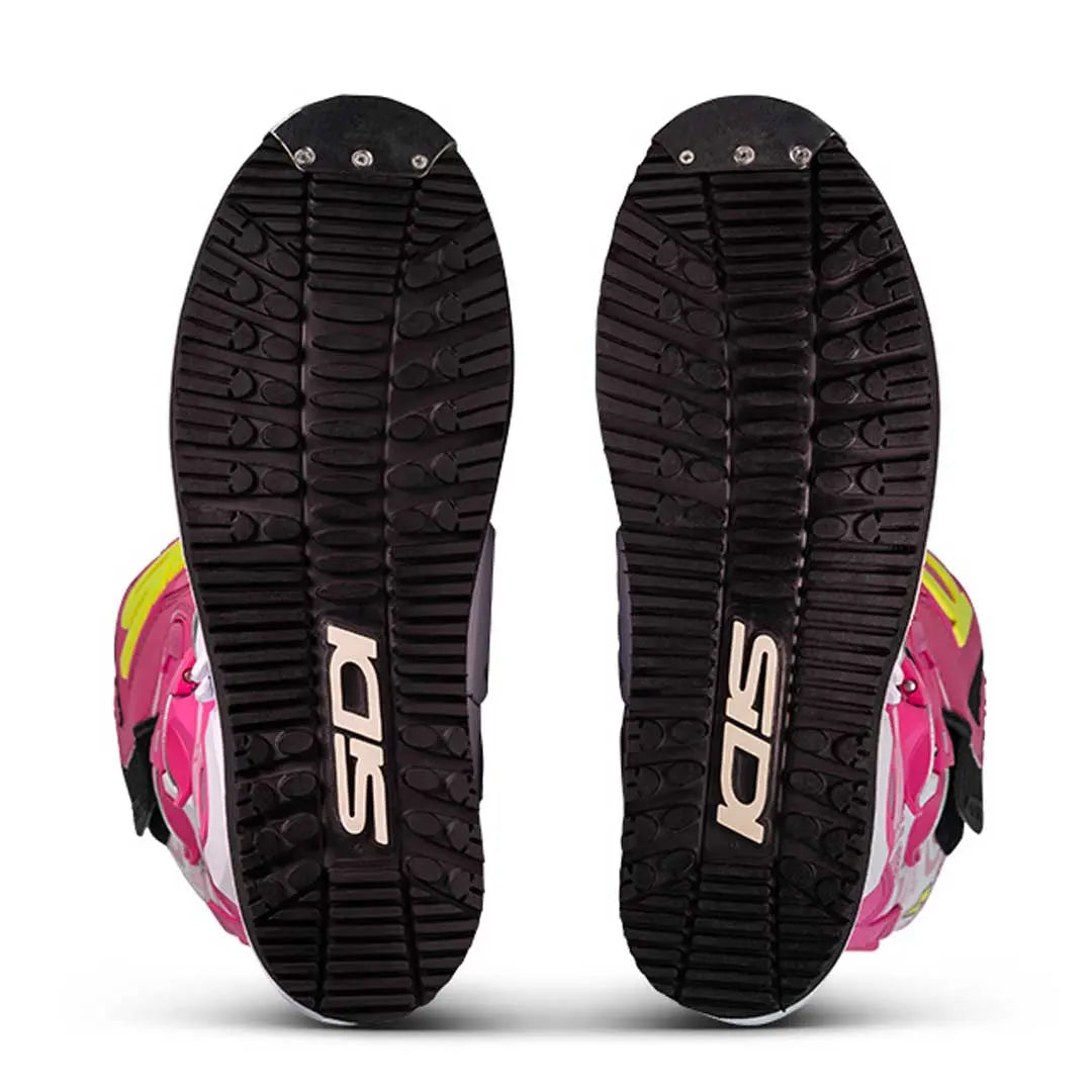 Sidi Crossair Billy Bolt CE Boots Pink / White FREE UK Delivery, FREE 365 Day Returns | Moto Central