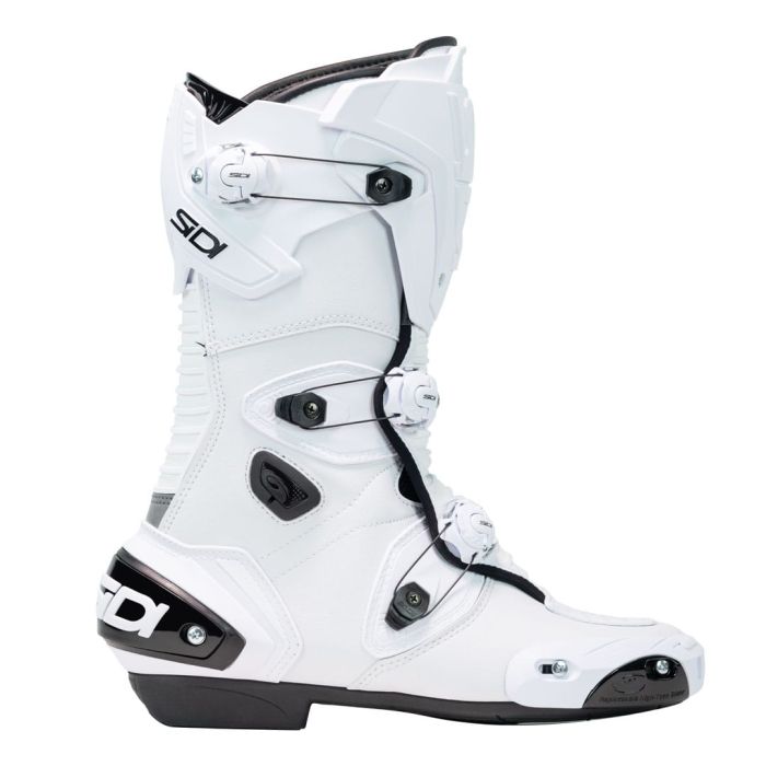 Sidi Mag 1 CE Boots White / White FREE UK Delivery FREE 365 Day Returns | Moto Central