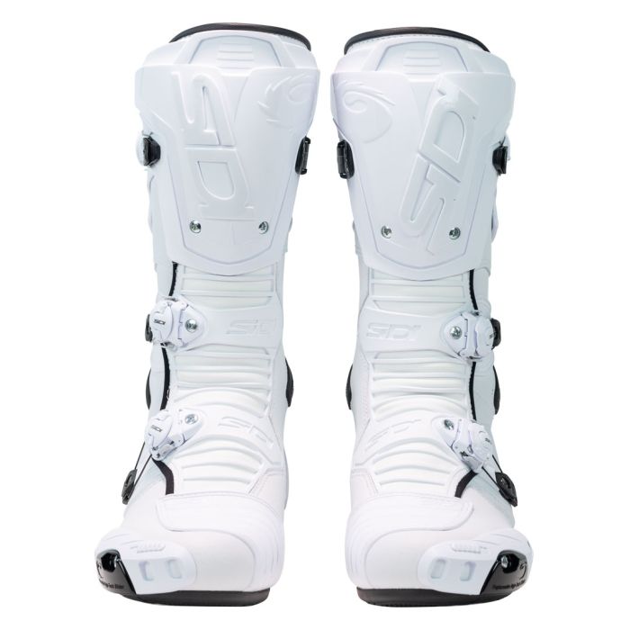 Sidi Mag 1 CE Boots White / White FREE UK Delivery FREE 365 Day Returns | Moto Central
