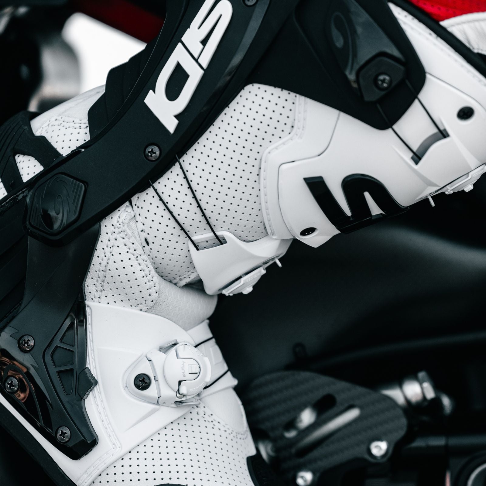 Sidi Rex Air CE Boots White / Black