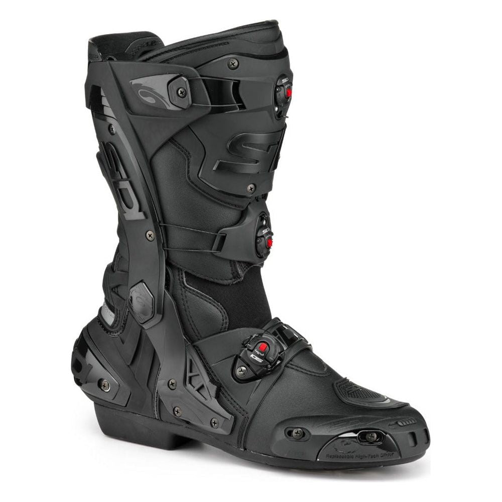 Sidi Rex CE Boots Black / Black - FREE UK Shipping, FREE 365 Day Returns | Moto Central
