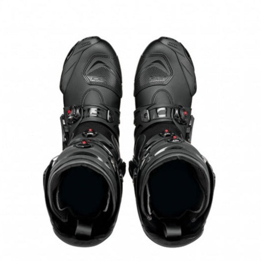Sidi Rex CE Boots Black / Black - FREE UK Shipping, FREE 365 Day Returns | Moto Central