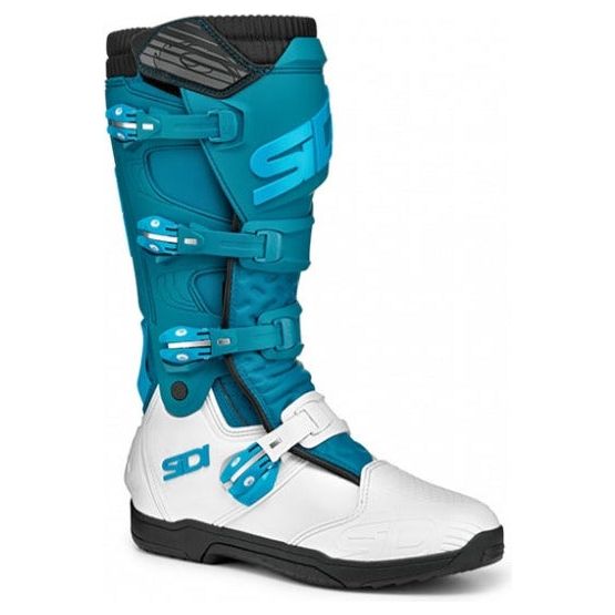 Sidi X-Power SC LEI Ladies CE Boots White / Petrol