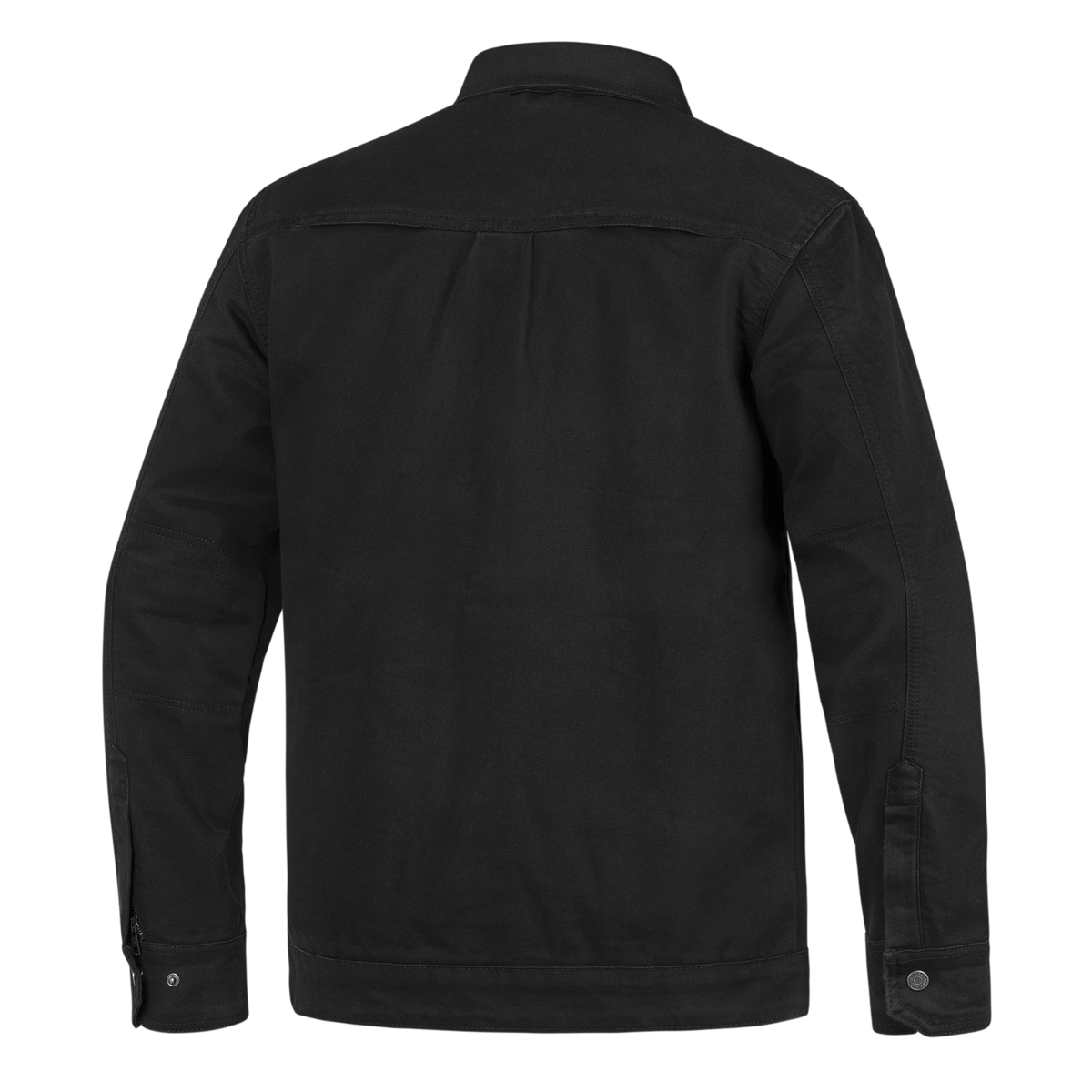 Silk Road Scout Textile Jacket Charcoal Black – rear view