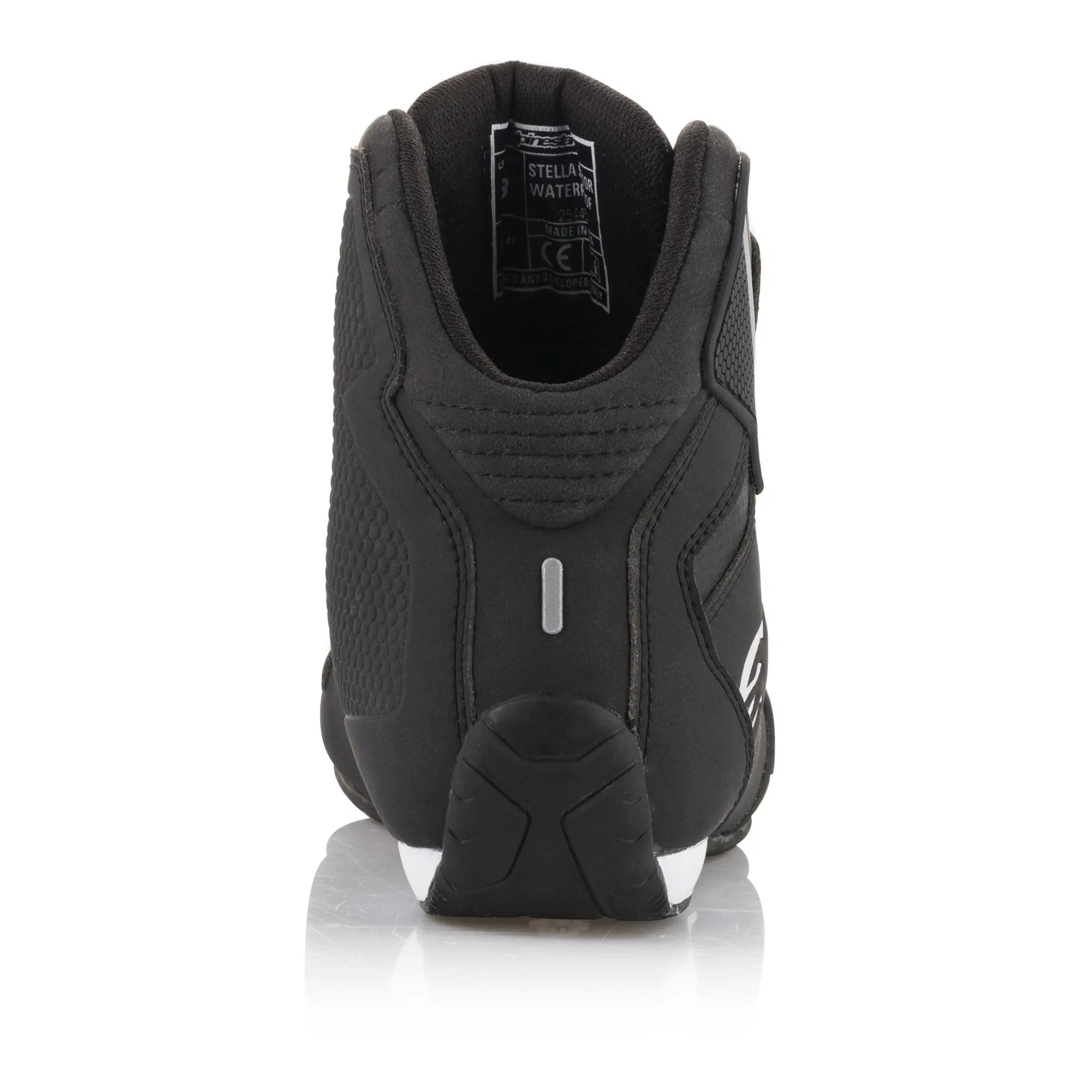 Alpinestars Stella Sektor Waterproof Ladies Shoes Black / Silver - FREE UK Shipping, FREE 365 Day Returns | Moto Central