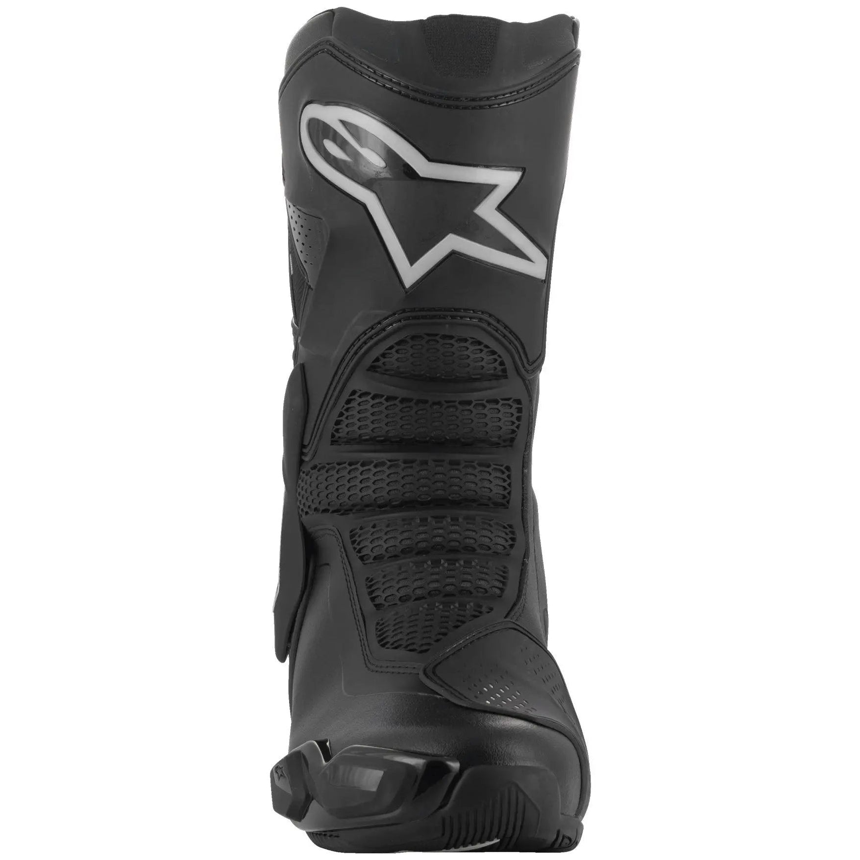 Alpinestars Stella SMX-6 V3 Drystar Ladies Boots Black / Silver front view