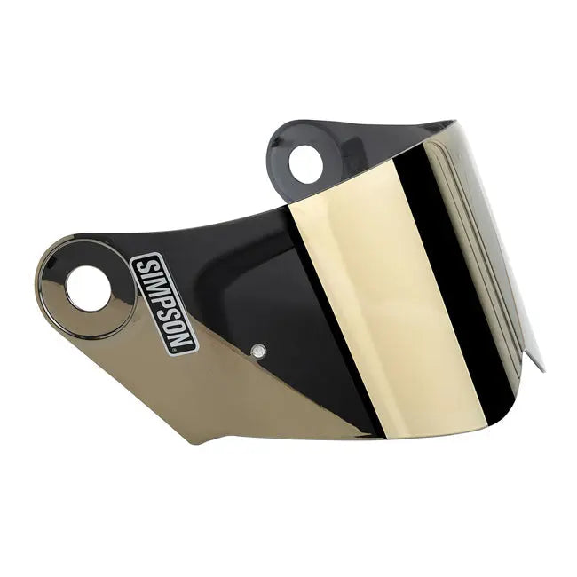 Simpson Simpson Darksome Helmet Visor Gold - FREE UK Shipping, FREE 365 Day Returns | Moto Central