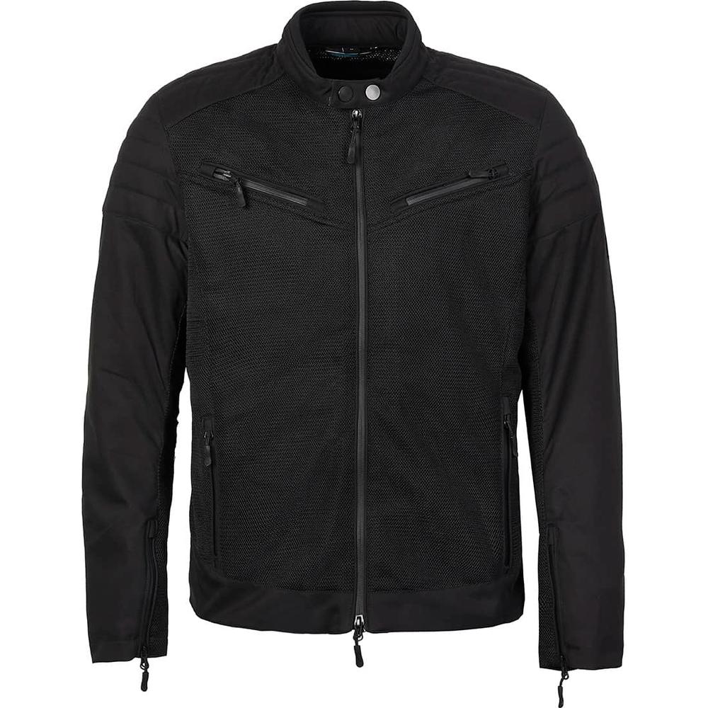 Spada Cafe Air CE Textile Jacket Black