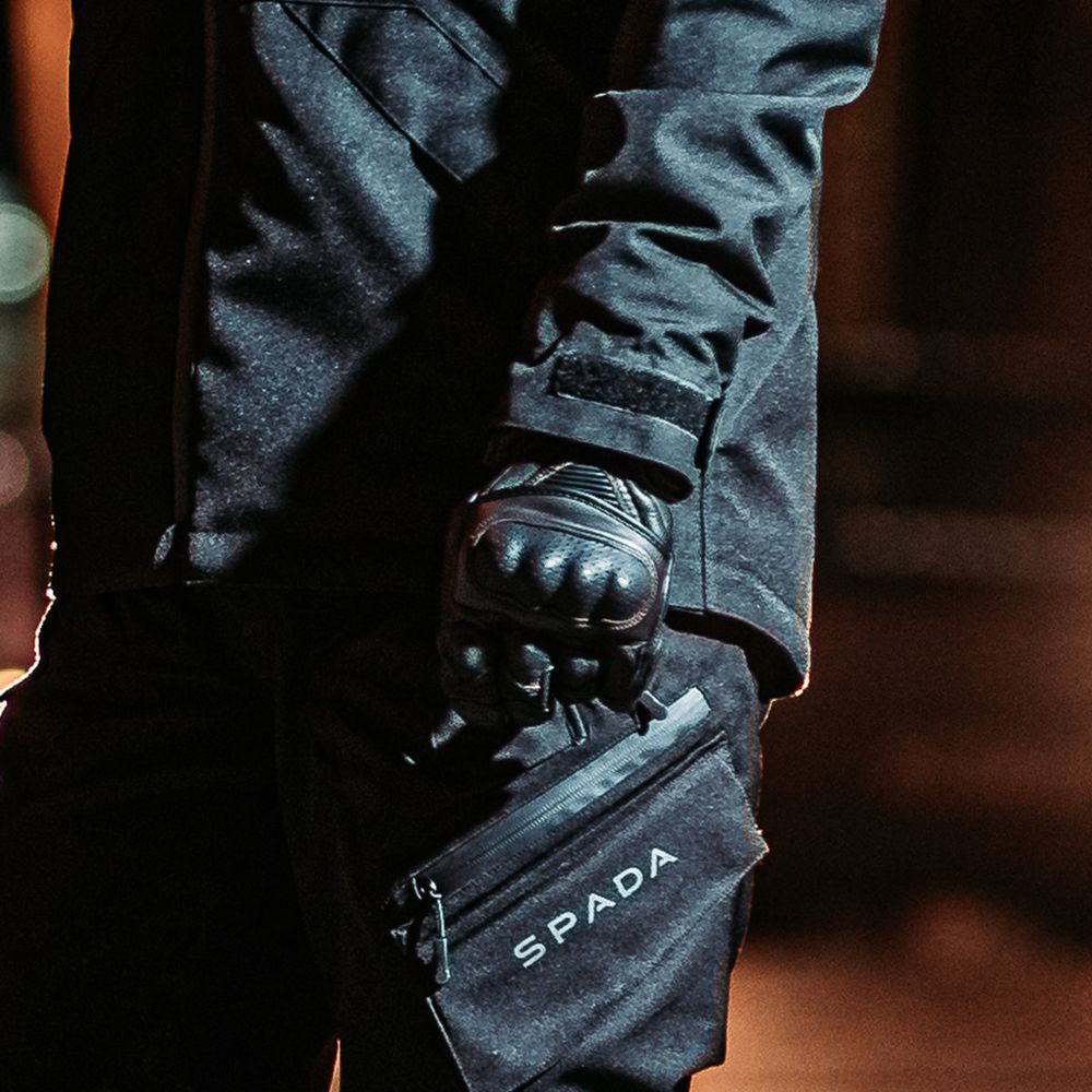 Spada Corso CE Leather Gloves Brown / Black