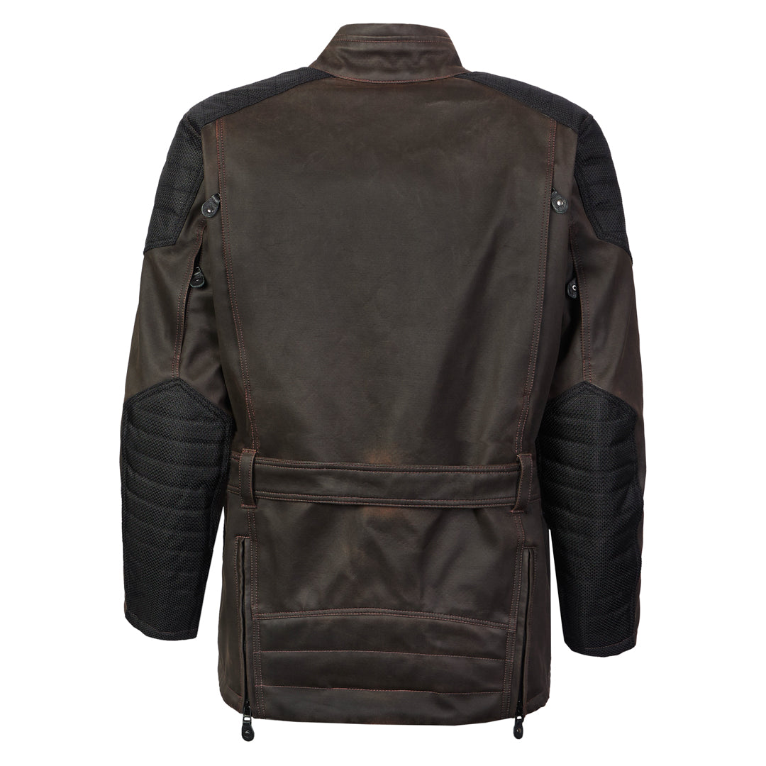 Spada Crossguard CE Waterproof Textile Jacket Walnut FREE UK Delivery, FREE 365 Day Returns | Moto Direct