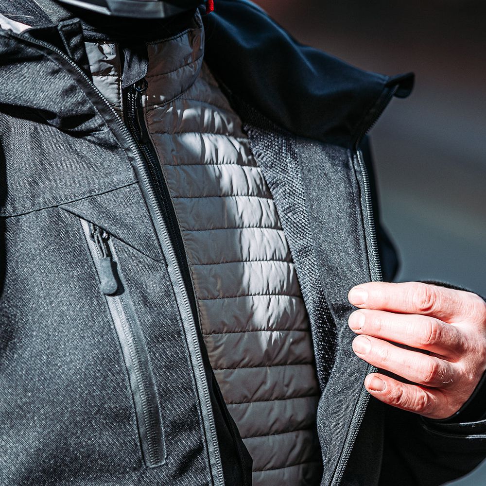 Spada Gambeson Thermal Base Layer Jacket Silver / Grey