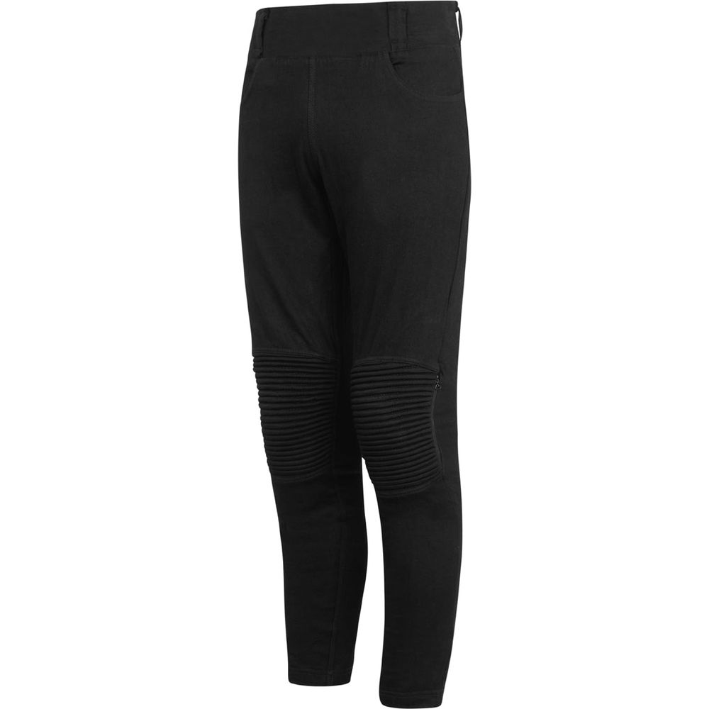 Spada Hugger CE Ladies Textile Jeggings Black
