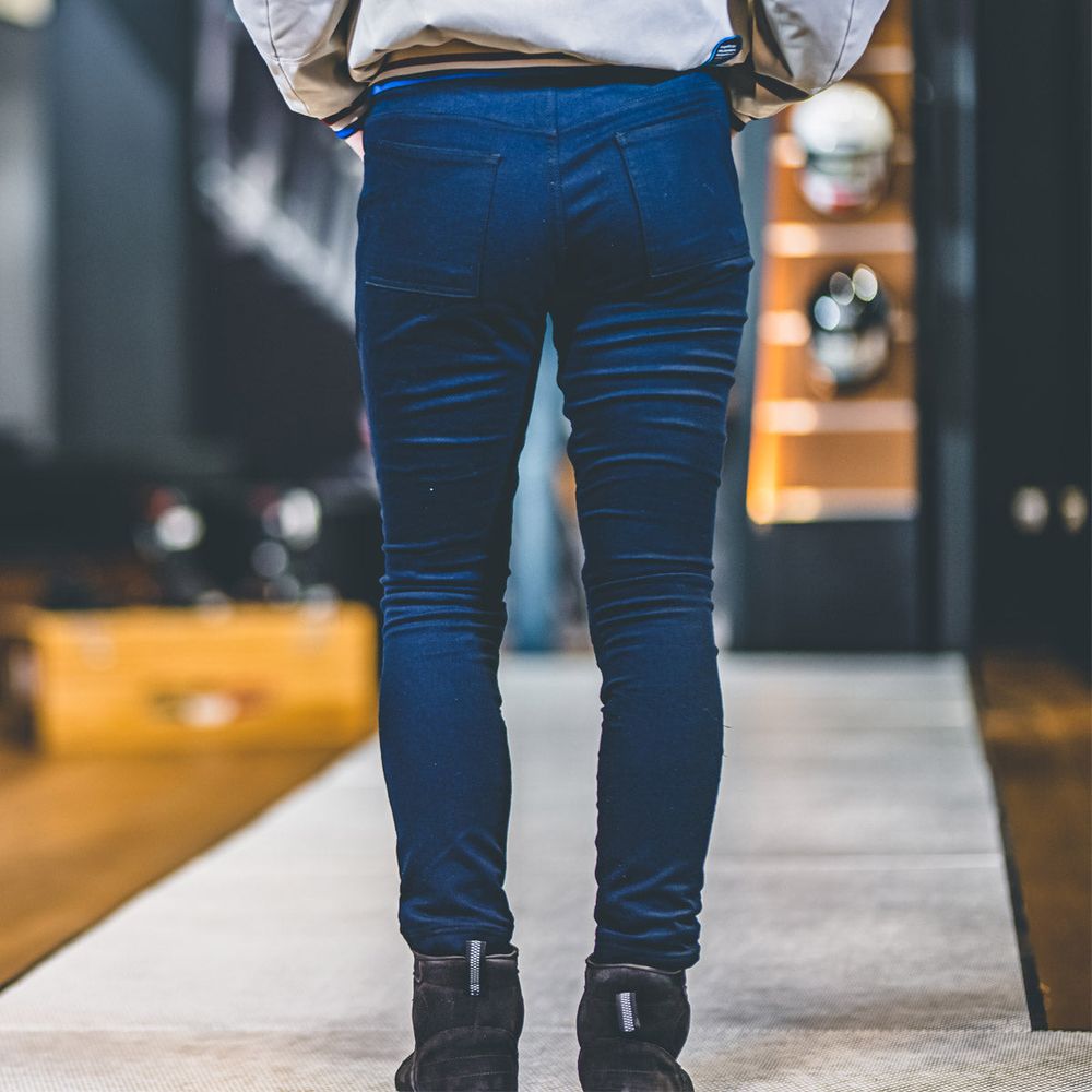 Spada Hugger CE Ladies Textile Jeggings Blue