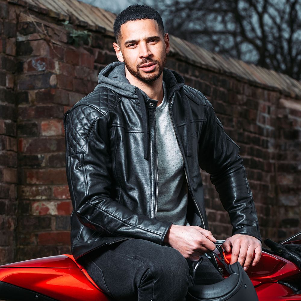 Spada Lambert CE Leather Jacket Black