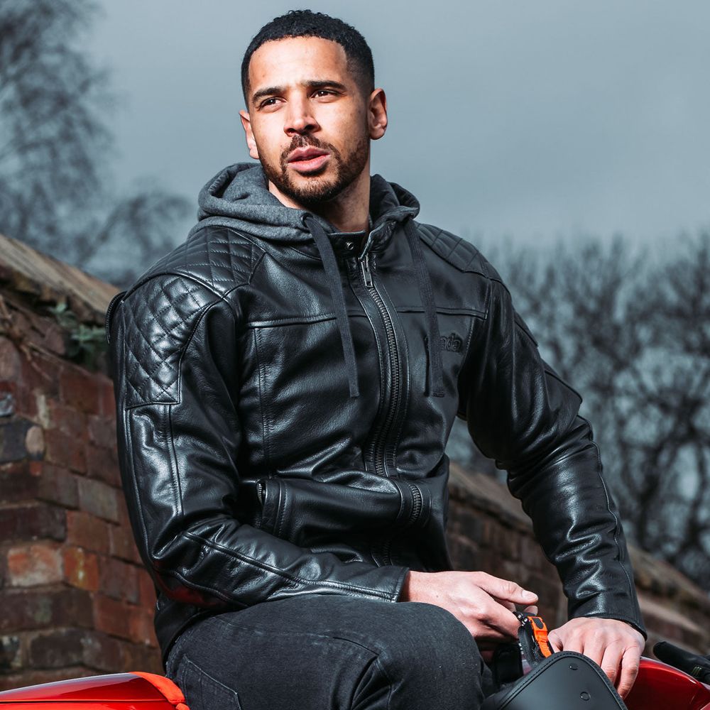 Spada Lambert CE Leather Jacket Black