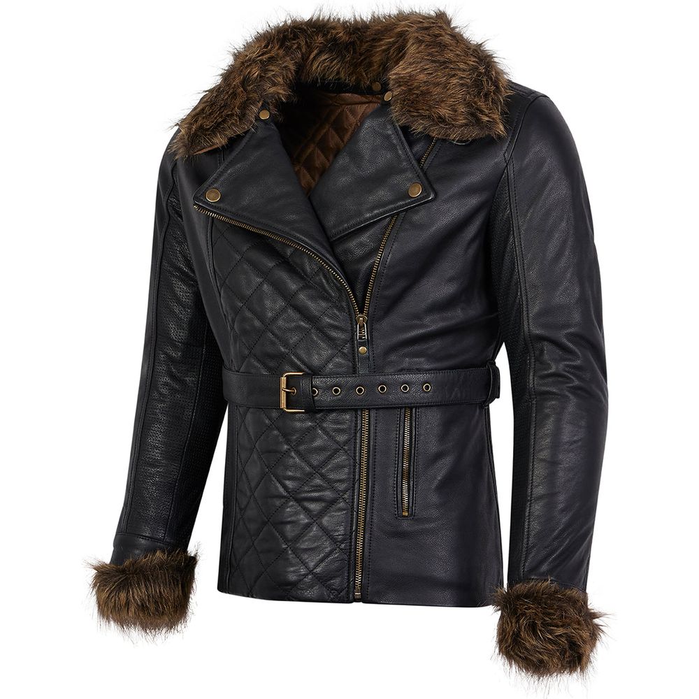 Spada Lancer CE Ladies Leather Coat Black