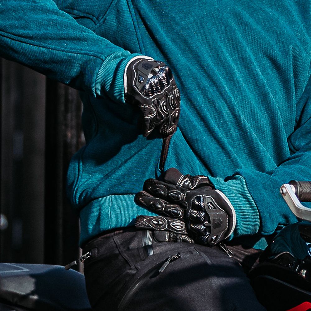 Spada MX-Air CE Textile Gloves Black