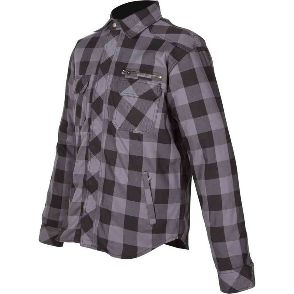Spada Maine CE Textile Jacket Black / Grey Check