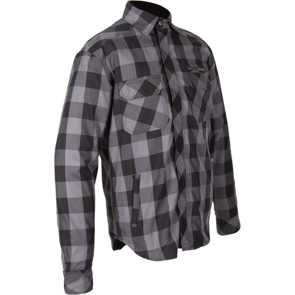 Spada Maine CE Textile Jacket Black / Grey Check