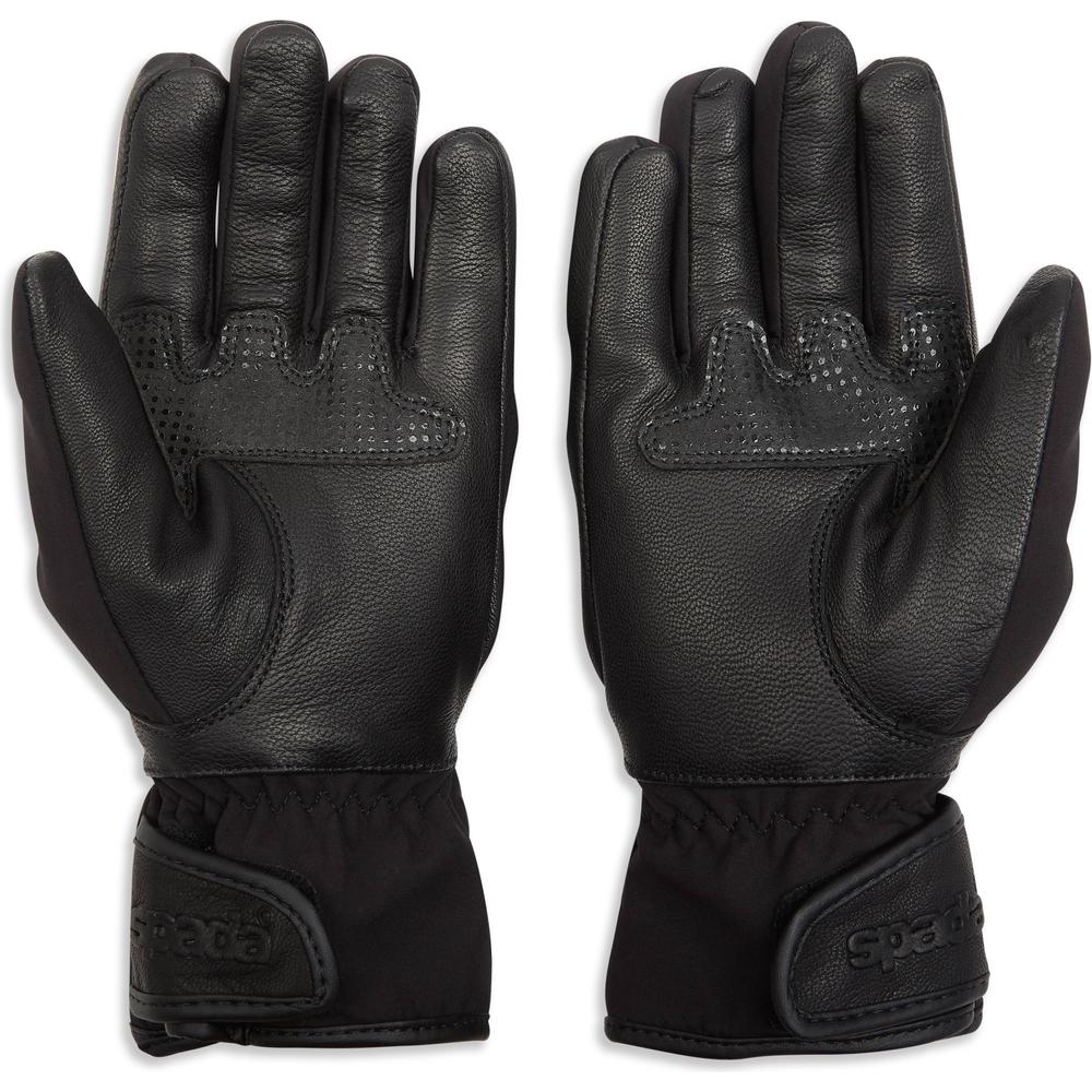 Spada Oslo Waterproof CE Leather Gloves Black