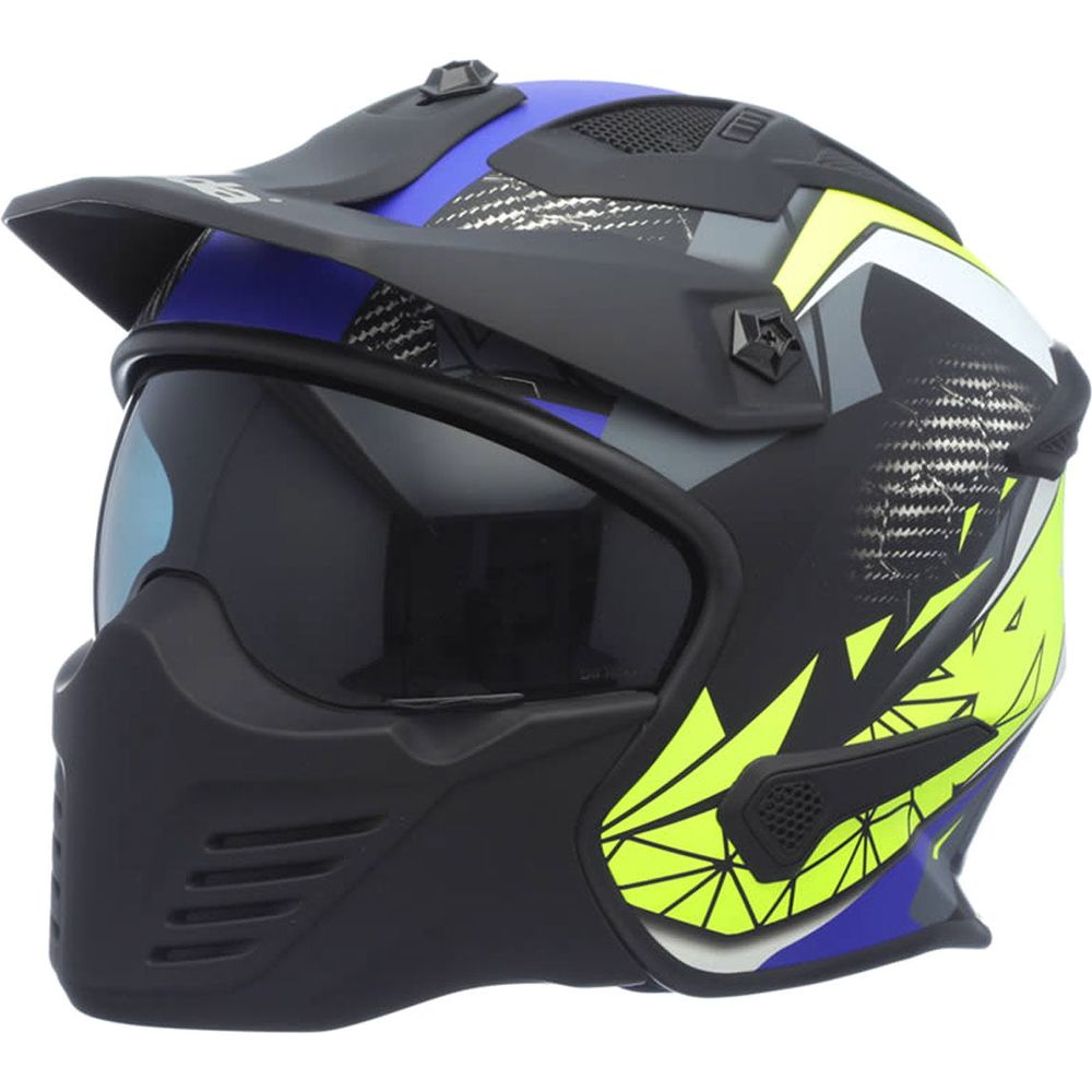 Spada Storm Matt Black / Blue / Fluo Yellow