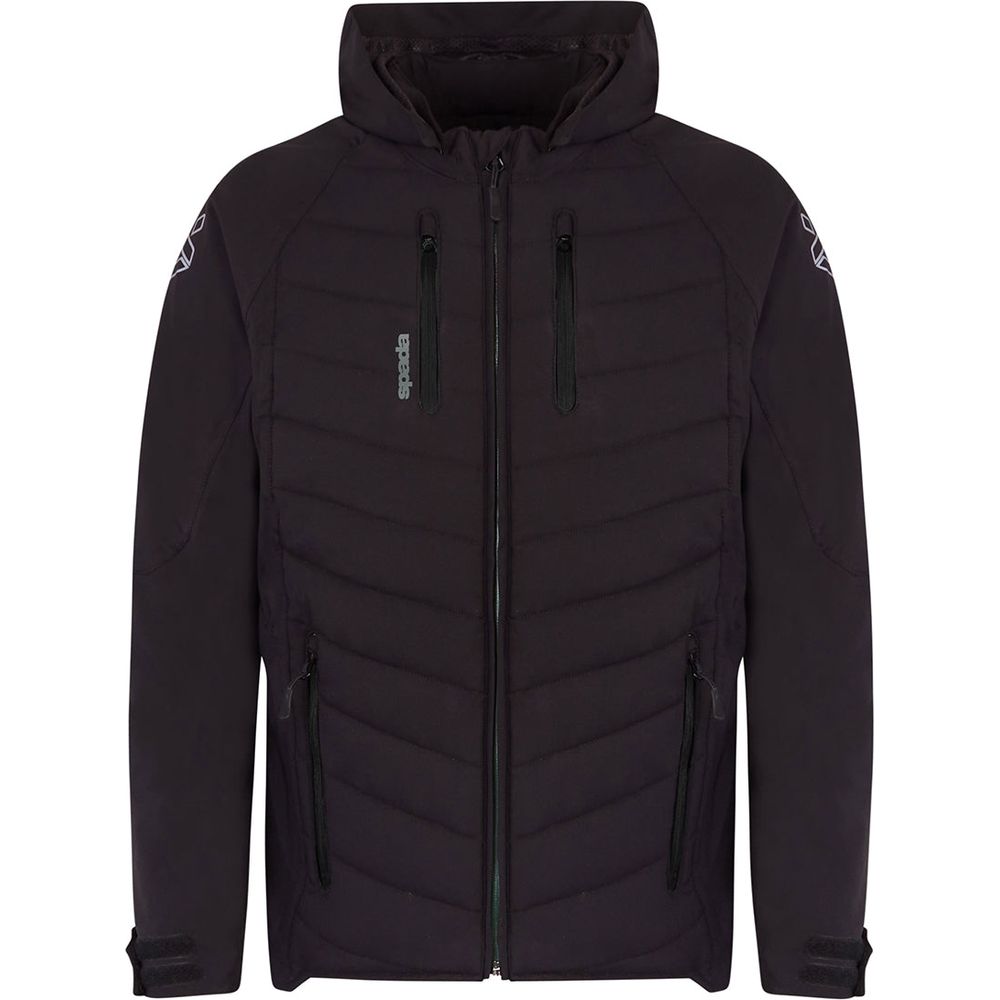 Spada Tino Quilted CE Textile Jacket Black