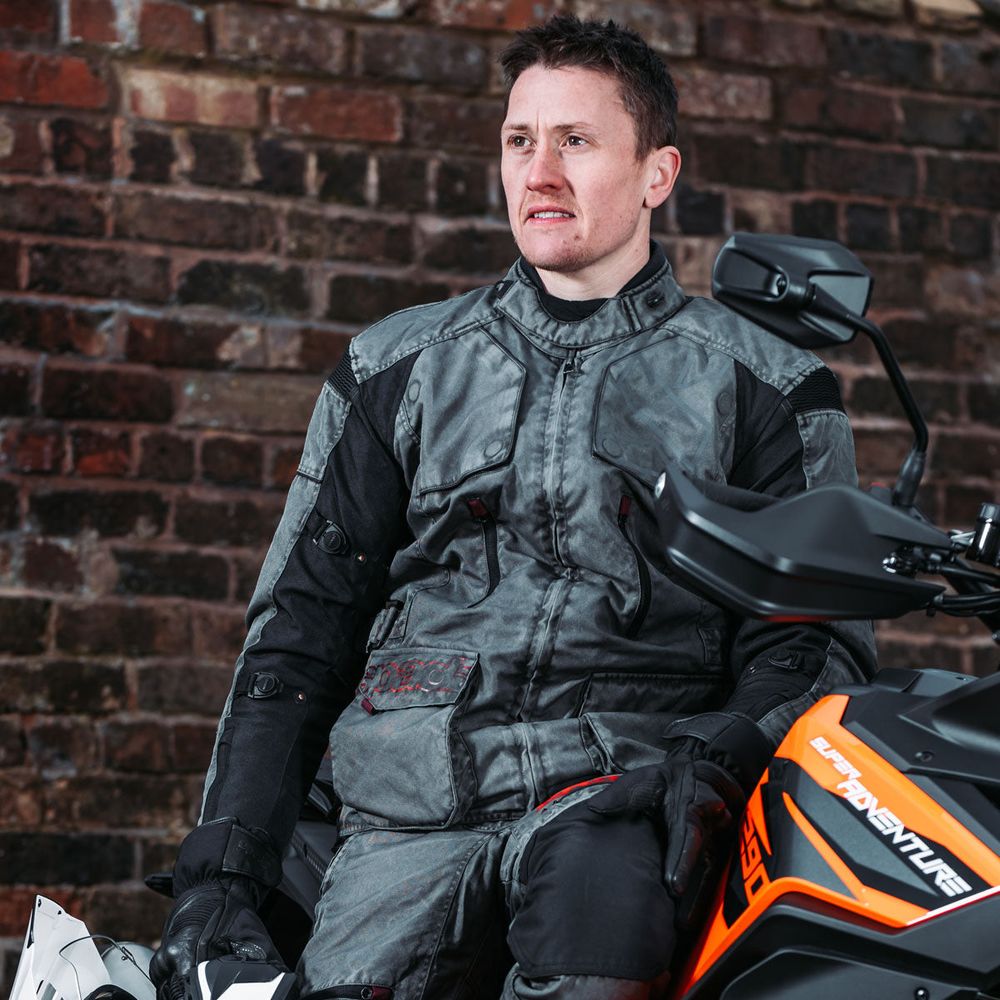 Spada Tucson V3 CE Textile Jacket Grey