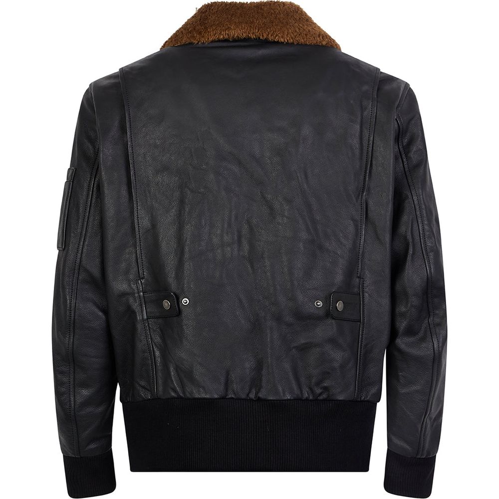 Spada Turbine CE Leather Jacket Black