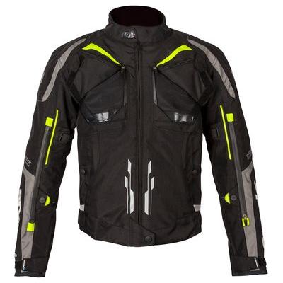 Spada Urbanik CE Textile Jacket Black / Fluo Yellow