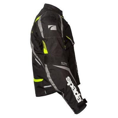 Spada Urbanik CE Textile Jacket Black / Fluo Yellow