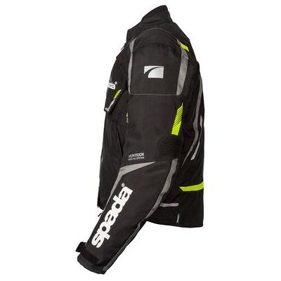 Spada Urbanik CE Textile Jacket Black / Fluo Yellow