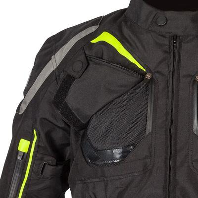 Spada Urbanik CE Textile Jacket Black / Fluo Yellow