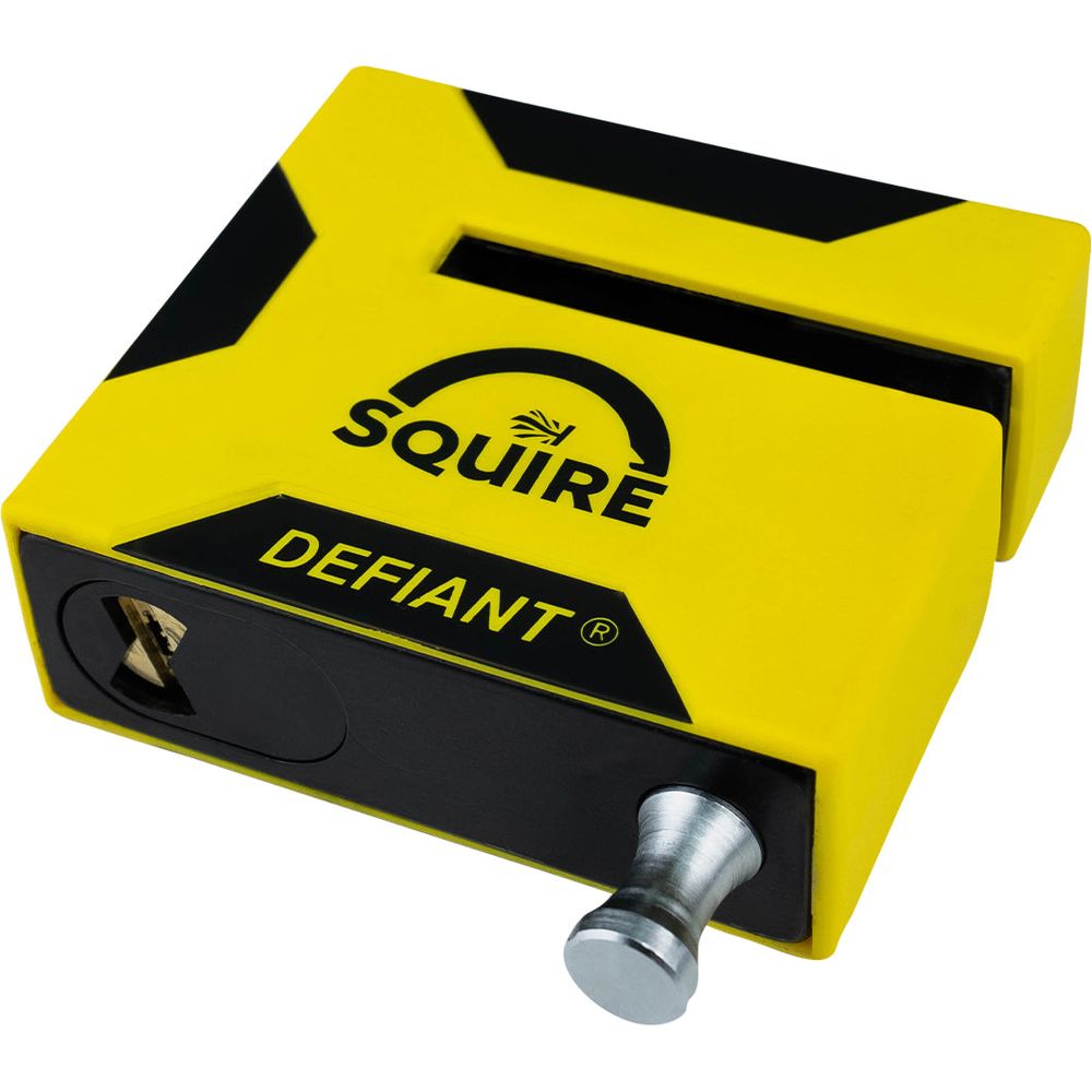 Squire Defiant Disc Lock Black