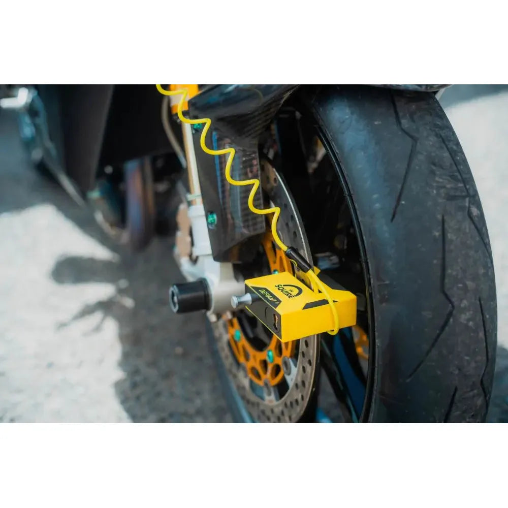 Squire Defiant Disc Lock Black