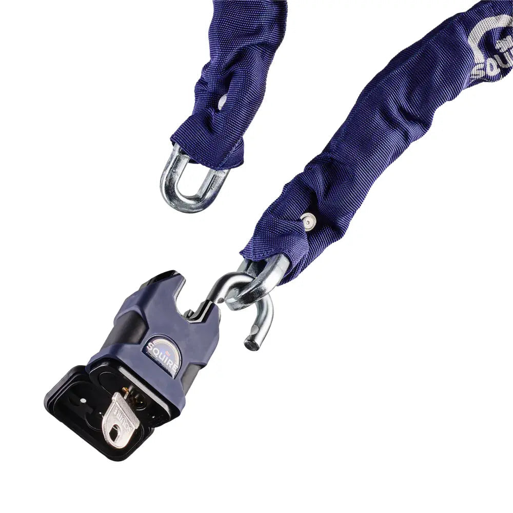 Squire Immense 10mm Chain / 50mm Padlock Black