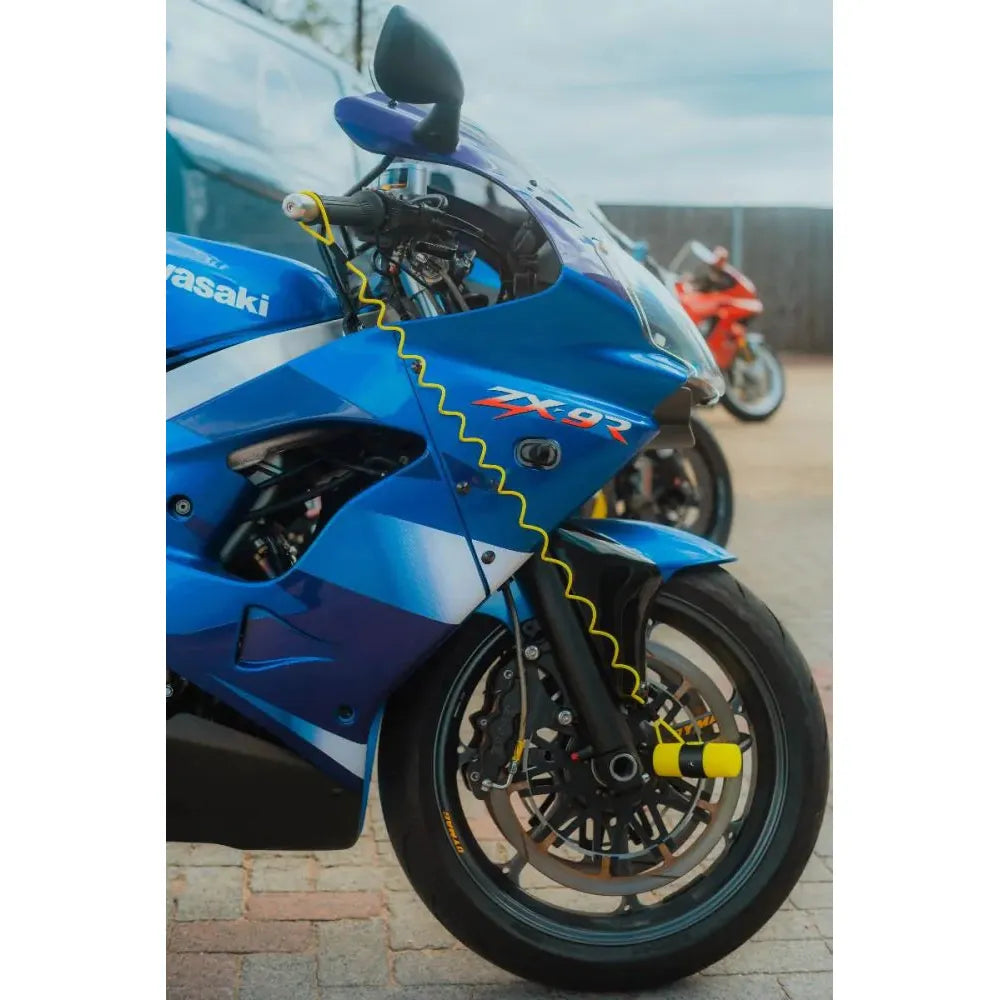 Squire Matterhorn Mini Disc Lock With Reminder Cable Black