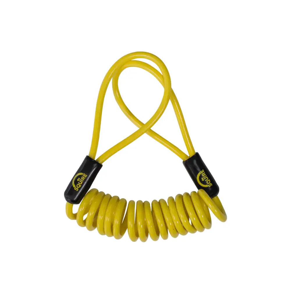 Squire Matterhorn Mini Disc Lock With Reminder Cable Black