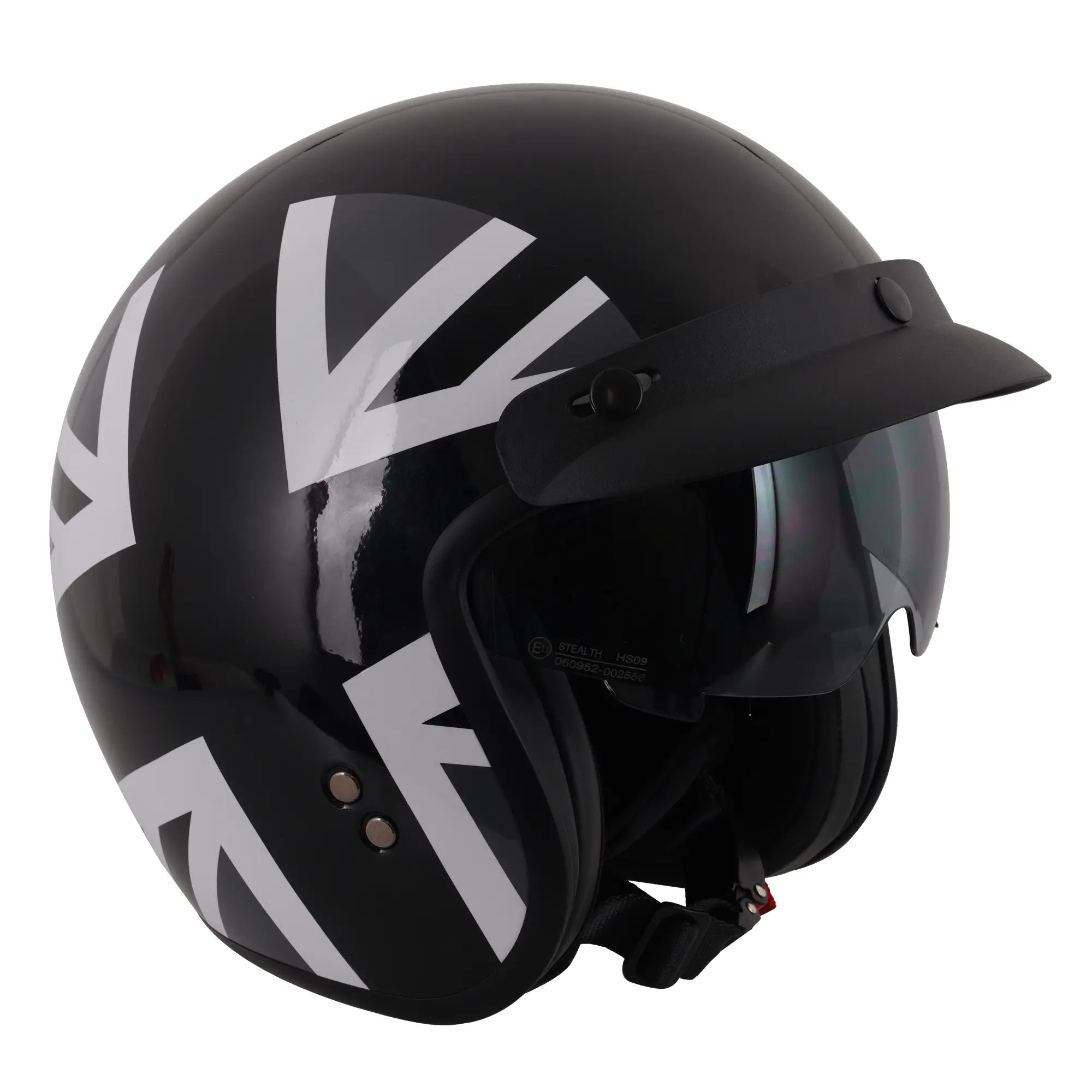 Stealth Jet With Peak Mono Jack FREE UK Delivery, FREE 365 Day Returns | Moto Central