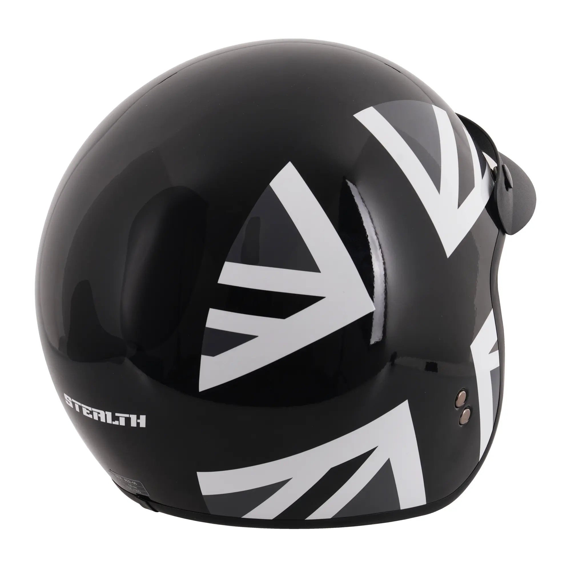 Stealth Jet With Peak Mono Jack FREE UK Delivery, FREE 365 Day Returns | Moto Central